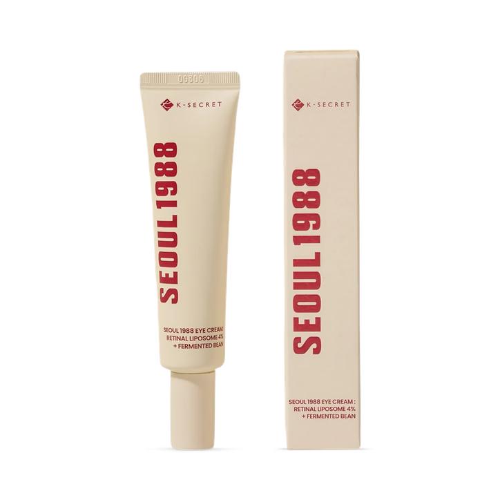 K-Secret Seoul 1988 Intensive Eye Cream: Retinal Liposome 4% + Fermented Bean – 30ml