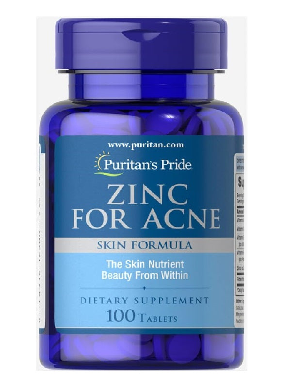 Puritan’s Pride Zinc For Acne