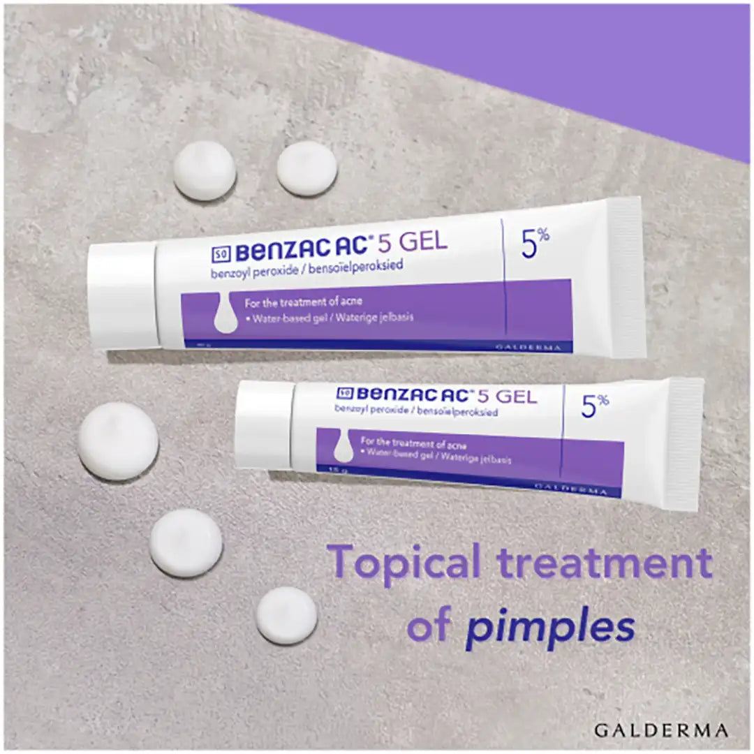 Benzac AC Benzoyl Peroxide Gel 5%