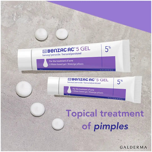 Benzac AC Benzoyl Peroxide Gel 5%