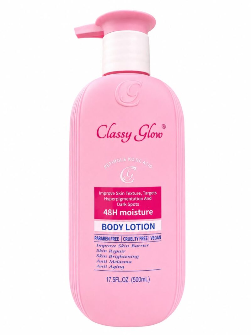 Classy Glow Retinol And Kojic Acid Body Lotion 500ml