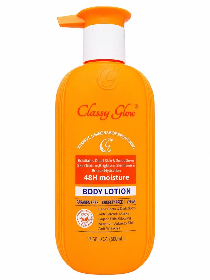 Classy Glow Vitamin c And Niacinamide Brightening Body Lotion 500ml