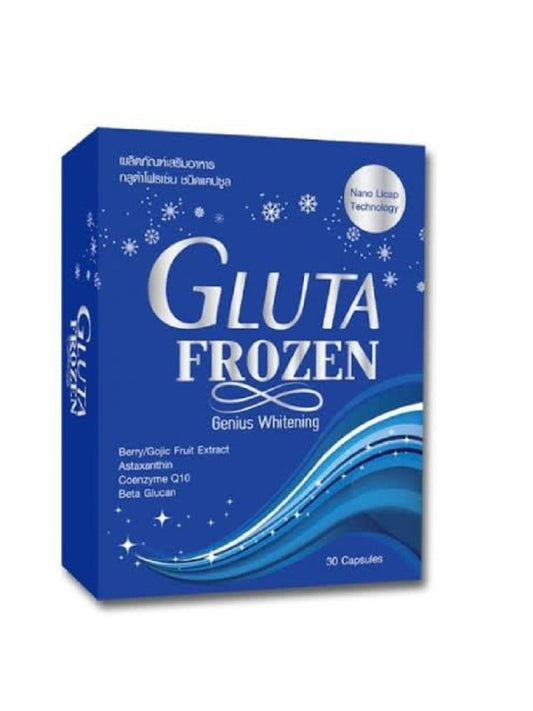 Gluta Frozen Genius Whitening Nano Licaptechnology 30 Capsules