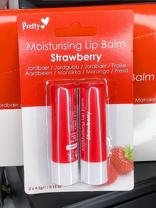 Pretty Strawberry Lip Balm