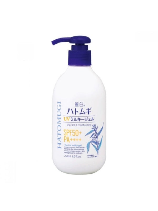 Reihaku Hatomugi UV Milky Gel SPF 50