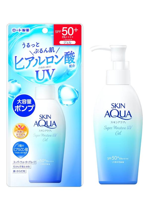 Rohto Skin Aqua Super Moisture Gel SPF50+ PA+ 140g