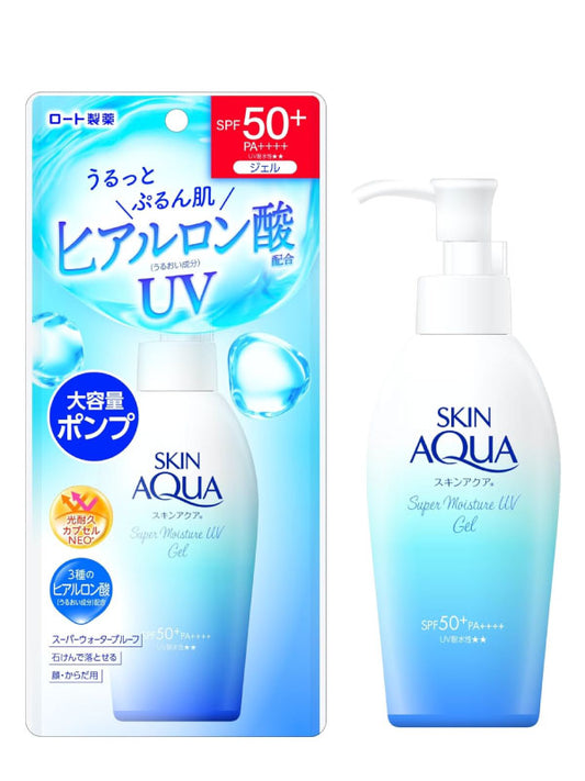 Rohto Skin Aqua Super Moisture Gel SPF50+ PA+ 140g