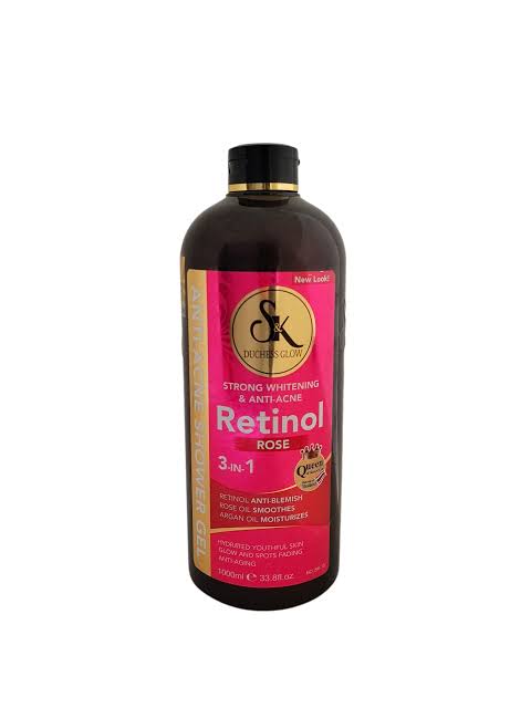 SK Duchess glow retinol rose 3-In-1 Shower Bath Gel 1000ml