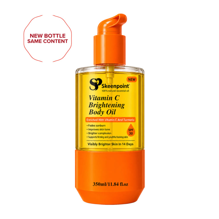 Skeenpoint vitamin c + turmeric brightening body Oil