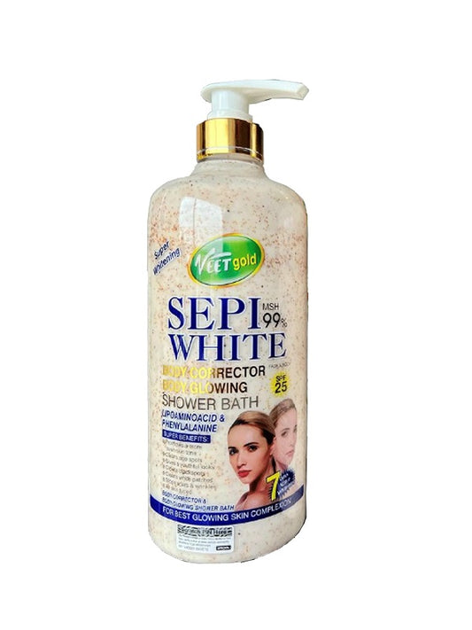 Veet Gold Sepi White Shower Bath