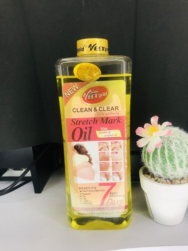 Veet Gold Stretch Mark Oil 500ml