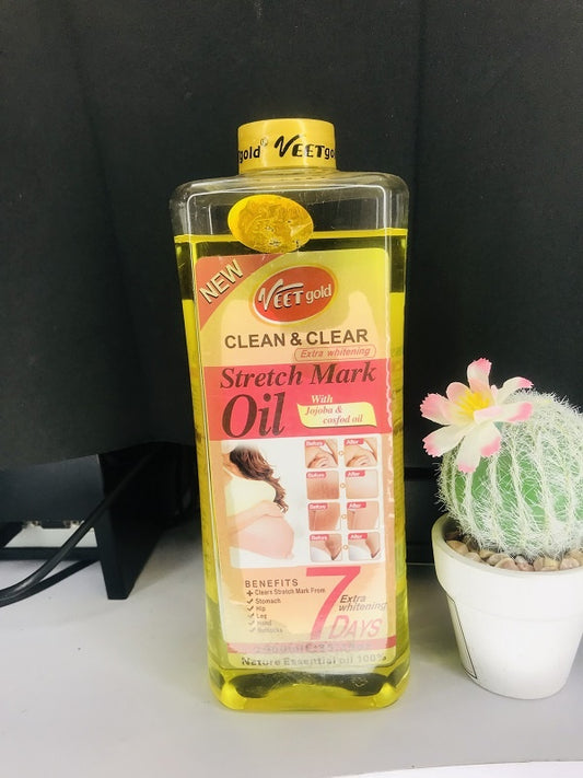 Veet Gold Stretch Mark Oil 500ml