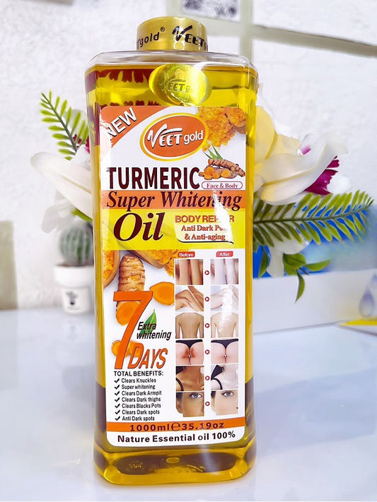 Veet Gold Turmeric Super Whitening Oil