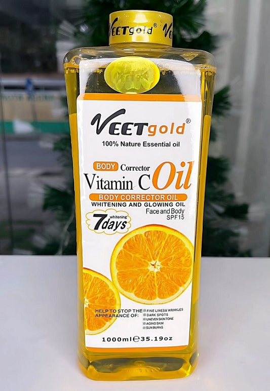 Veet Gold Vitamin C Body Corrector Oil